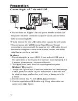 Preview for 12 page of Hitachi HDF-1002 User Manual