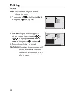 Preview for 34 page of Hitachi HDF-1002 User Manual