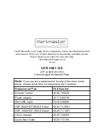 Preview for 47 page of Hitachi HDF-1002 User Manual