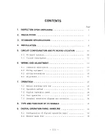 Preview for 4 page of Hitachi HFC-VWS3 U SERIES, HFC-VWS3 H SERIES Instruction Manual