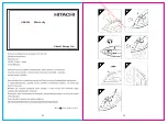 Preview for 28 page of Hitachi HSR229 Instruction Manual