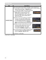 Preview for 51 page of Hitachi Innovate CP-RX93 Manual