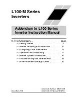 Preview for 1 page of Hitachi L100-002MFR2 Manual