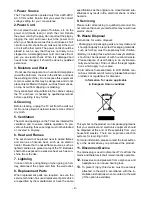 Preview for 5 page of Hitachi L26A01 Instructions For Use Manual