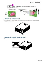 Preview for 43 page of Hitachi LP-WU6500 User Manual