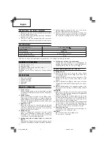 Preview for 8 page of Hitachi M 6SB Handling Instructions Manual