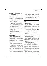 Preview for 21 page of Hitachi M 6SB Handling Instructions Manual