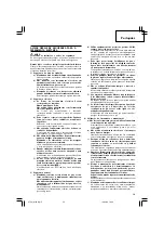 Preview for 31 page of Hitachi M 6SB Handling Instructions Manual