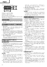 Preview for 29 page of Hitachi M 8SA2 Handling Instructions Manual