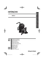 Hitachi M 8V2 Handling Instructions Manual preview