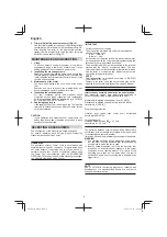 Preview for 8 page of Hitachi M 8V2 Handling Instructions Manual