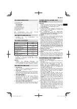 Preview for 11 page of Hitachi M 8V2 Handling Instructions Manual