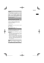 Preview for 13 page of Hitachi M 8V2 Handling Instructions Manual