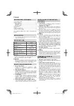 Preview for 16 page of Hitachi M 8V2 Handling Instructions Manual