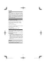 Preview for 18 page of Hitachi M 8V2 Handling Instructions Manual