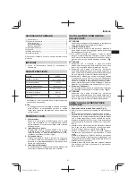 Preview for 21 page of Hitachi M 8V2 Handling Instructions Manual