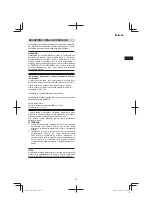 Preview for 23 page of Hitachi M 8V2 Handling Instructions Manual