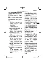 Preview for 39 page of Hitachi M 8V2 Handling Instructions Manual