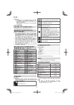 Preview for 48 page of Hitachi M 8V2 Handling Instructions Manual