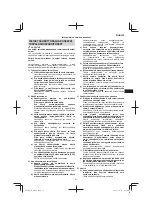 Preview for 51 page of Hitachi M 8V2 Handling Instructions Manual