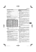 Preview for 57 page of Hitachi M 8V2 Handling Instructions Manual