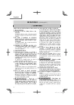 Preview for 44 page of Hitachi N 3804AB3 Instruction And Safety Manual