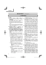 Preview for 46 page of Hitachi N 3804AB3 Instruction And Safety Manual