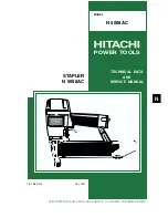 Preview for 1 page of Hitachi N 5008AC Technical And Service Manual