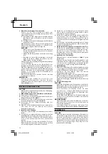 Preview for 16 page of Hitachi N 5008AC2 Handling Instructions Manual