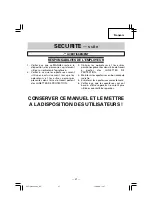 Preview for 27 page of Hitachi N 5024A2 Instruction And Safety Manual