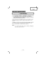 Preview for 99 page of Hitachi N5009AF Instruction And Safety Manual