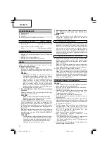 Preview for 22 page of Hitachi NC 40G Handling Instructions Manual