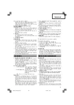 Preview for 59 page of Hitachi NC 40G Handling Instructions Manual