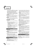 Preview for 60 page of Hitachi NC 40G Handling Instructions Manual