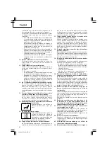 Preview for 66 page of Hitachi NC 40G Handling Instructions Manual