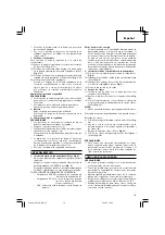 Preview for 71 page of Hitachi NC 40G Handling Instructions Manual