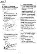 Preview for 26 page of Hitachi NR 83A Instruction Manual And Safety Instructions