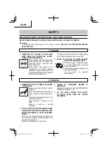 Preview for 4 page of Hitachi NR 83A3 Instruction And Safety Manual