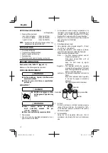 Preview for 10 page of Hitachi NR 83A3 Instruction And Safety Manual