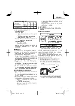 Preview for 29 page of Hitachi NR 83A3 Instruction And Safety Manual