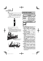 Preview for 32 page of Hitachi NR 83A3 Instruction And Safety Manual