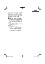 Preview for 35 page of Hitachi NR 83A3 Instruction And Safety Manual