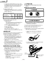 Preview for 24 page of Hitachi NR 90AA Instruction Manual And Safety Instructions