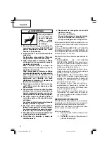 Preview for 56 page of Hitachi NR 90AD (S) Instruction And Safety Manual