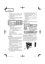 Preview for 30 page of Hitachi NR 90AF (S1) Instruction And Safety Manual