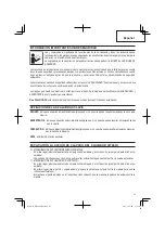 Preview for 41 page of Hitachi NR 90AF (S1) Instruction And Safety Manual