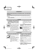 Preview for 42 page of Hitachi NR 90AF (S1) Instruction And Safety Manual