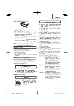 Preview for 49 page of Hitachi NR 90AF (S1) Instruction And Safety Manual