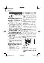 Preview for 54 page of Hitachi NR 90AF (S1) Instruction And Safety Manual