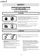 Preview for 4 page of Hitachi NR90AC Instruction Manual And Safety Instructions